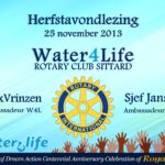 Water4Life and Rotary Club Sittard